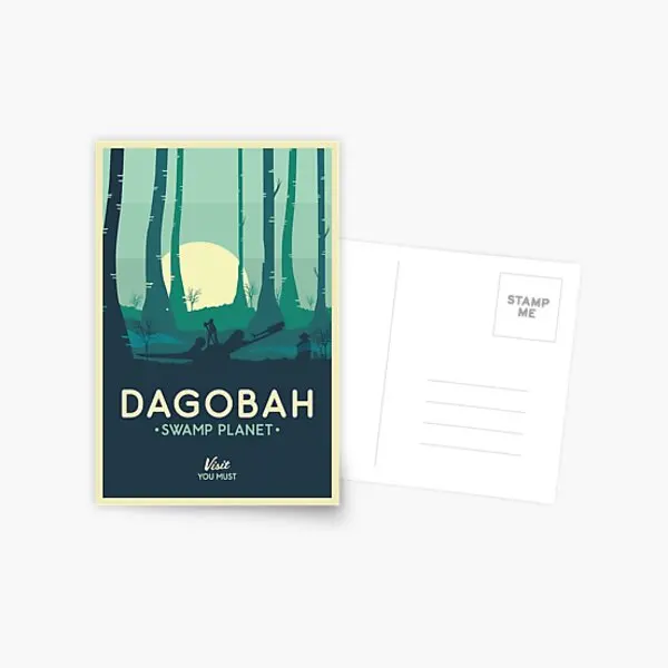 

Открытка Dagobah Swamp плакат в стиле планета, альбом, жизнь, фото, память, подарок в помещении, простая модная поздравительная открытка, мультяшны...
