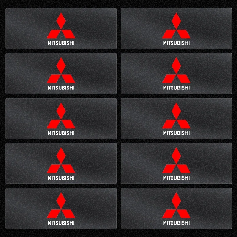 

Новый автомобильный логотип, многократная мини-наклейка для камеры телефона, Стайлинг автомобиля для Mitsubishi Asx Outlander Xl Lancer Pajero L200 EVO Xpander