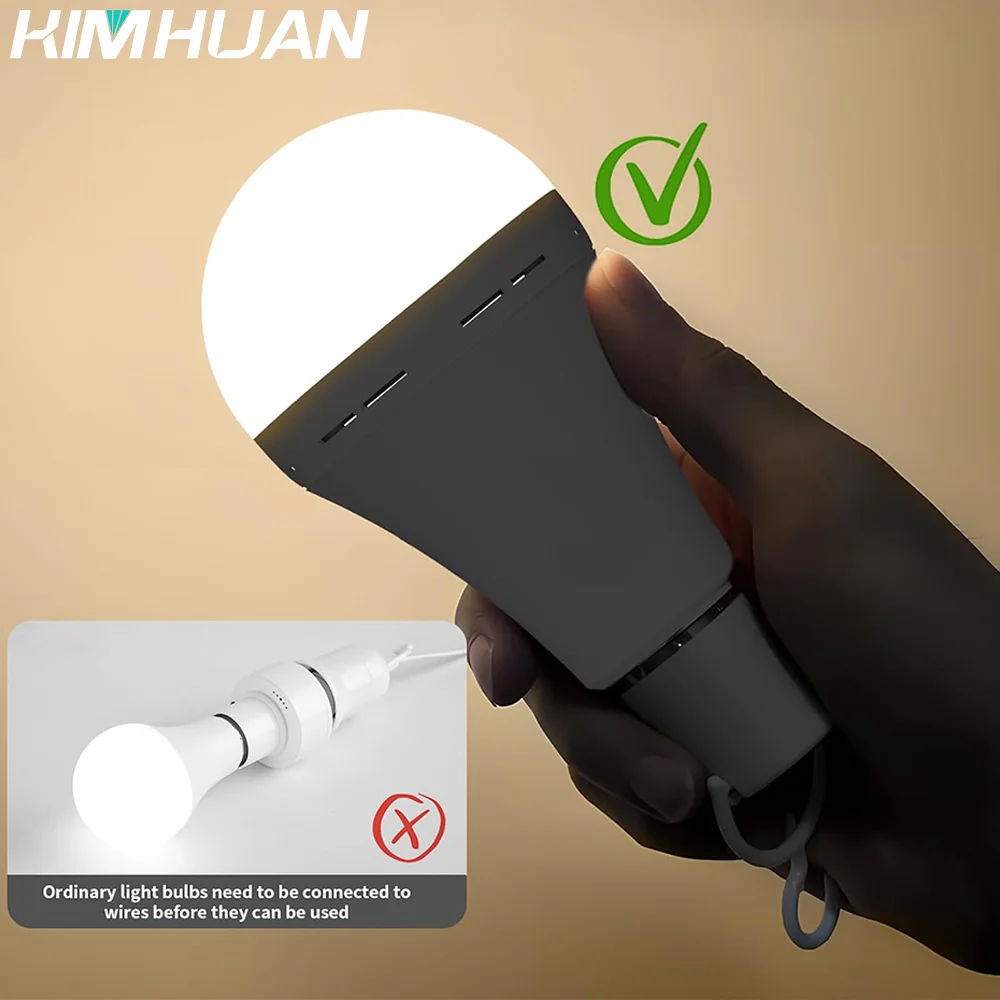 Перезаряжаемые лампочки с пультом дистанционного управления 3-цветное изменение