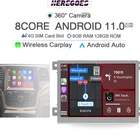 Автомагнитола Carplay 2DIN Android 11 для Dodge Challenger, зарядное устройство Durango RAM 1500 2500 JEEP Grand Cherokee 4G LTE 128G GPS аудио