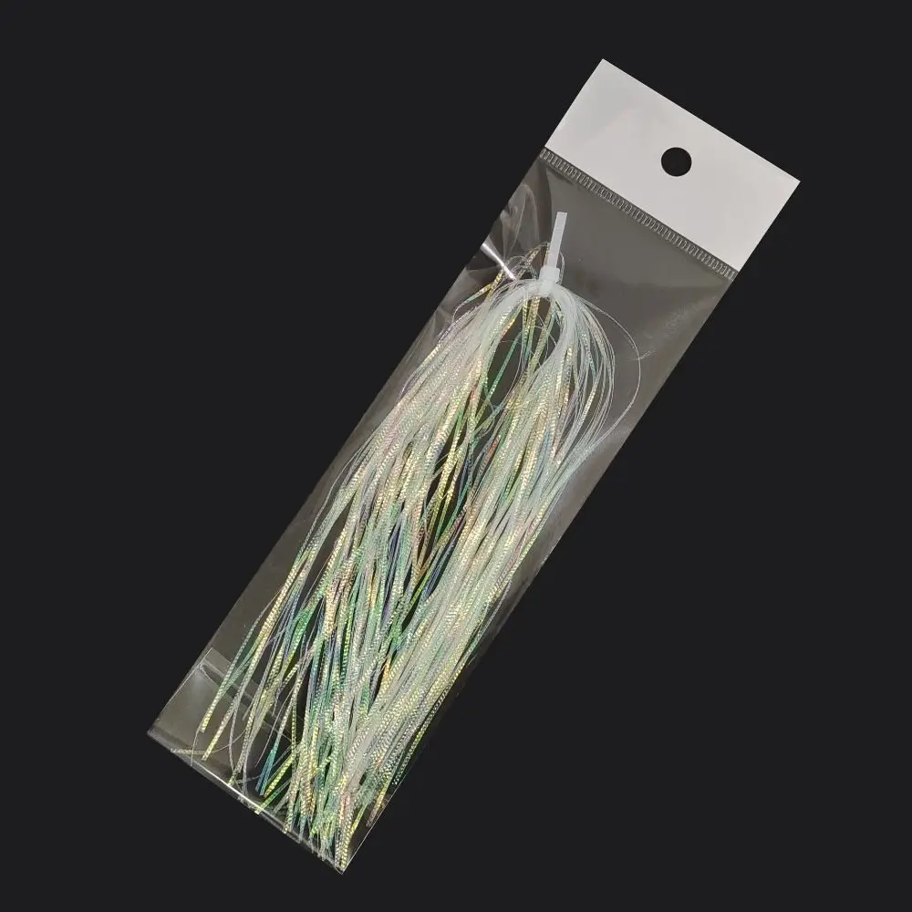 Рыбья чешуя материалы для завязывания мушек яркие нити вспышка голографическая