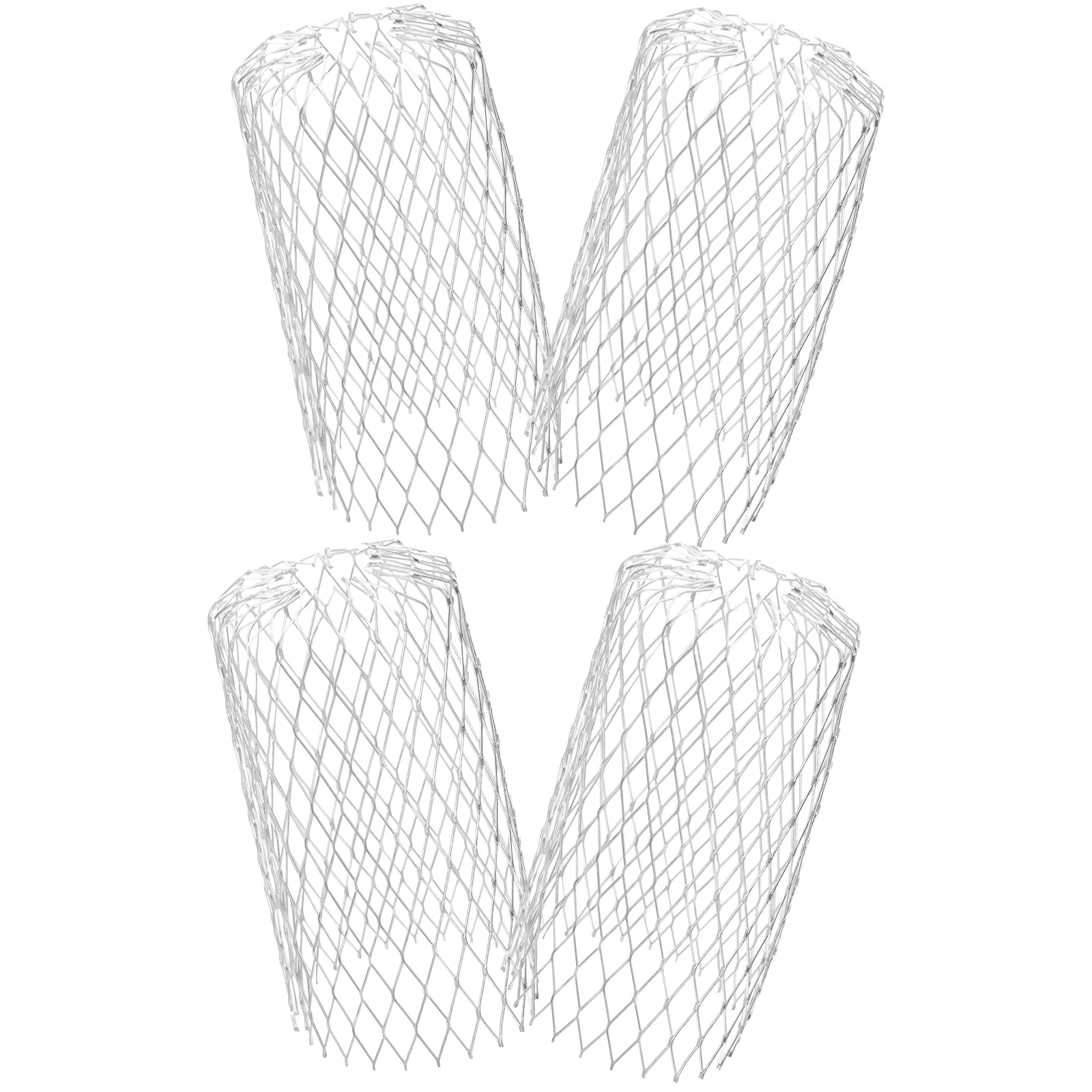 

4Pcs Roof Filters Strainers Guard Mesh Roof Leaf Guard Roof Down Pipe Gutter Guards