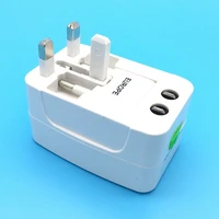 4 in 1 universal us uk au eu plug travel wall charger outlet adapter converter socket with usb port