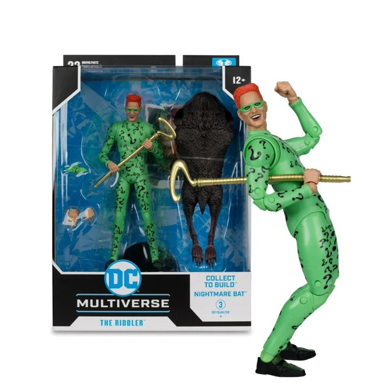 Mcfarlane Dc Multiverse Batman Forever Robin Riddler двухсторонняя экшн-фигурка кукла Фигурки ПВХ