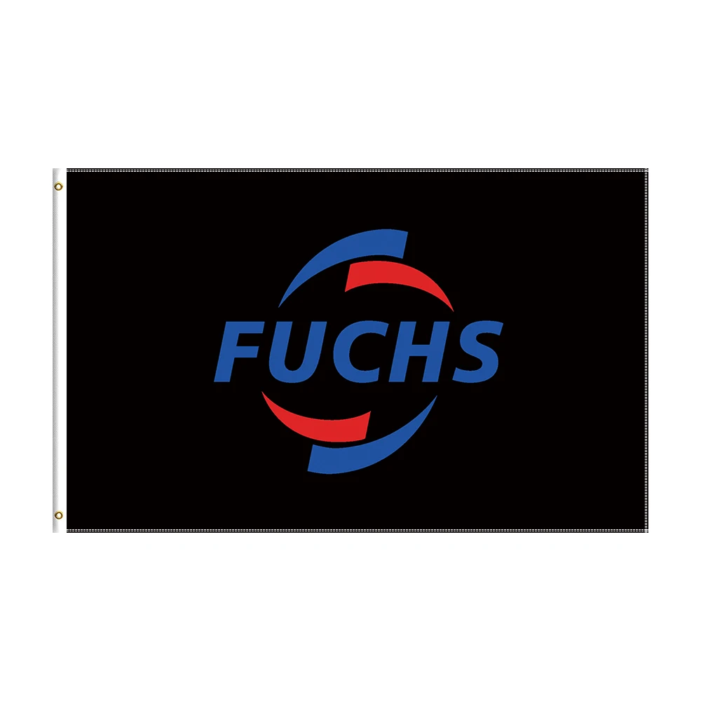 

3x5 Fuchss Flag Polyester Printed Car Parts Banner For Decor