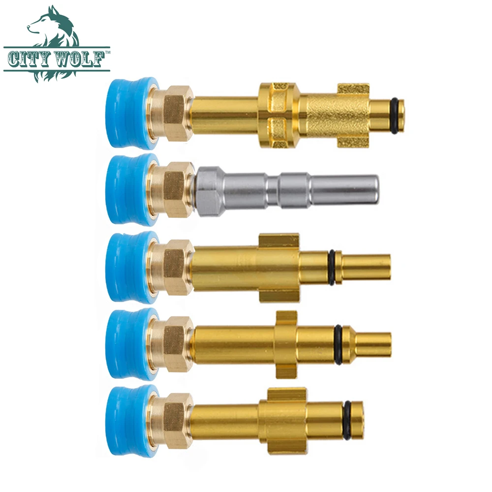 Адаптер для мойки высокого давления быстроразъемный разъем 1/4 дюйма автомойки