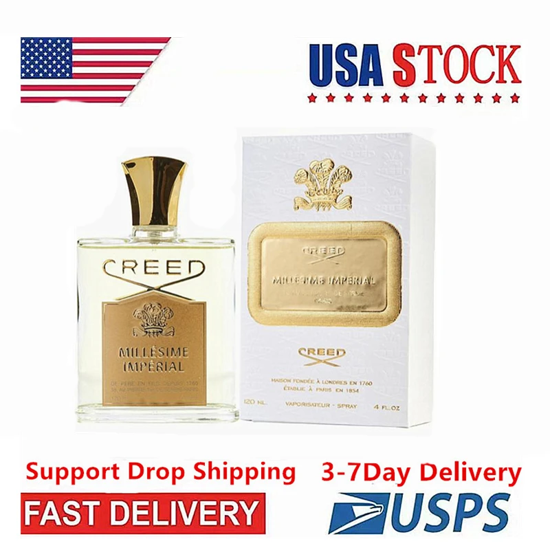 Creed Millesime Imperial Men's Parfum Fresh Hot Sale Fashion Fresh Fragrance Classic Parfum Glass Perfumes Bottle Free Shipping