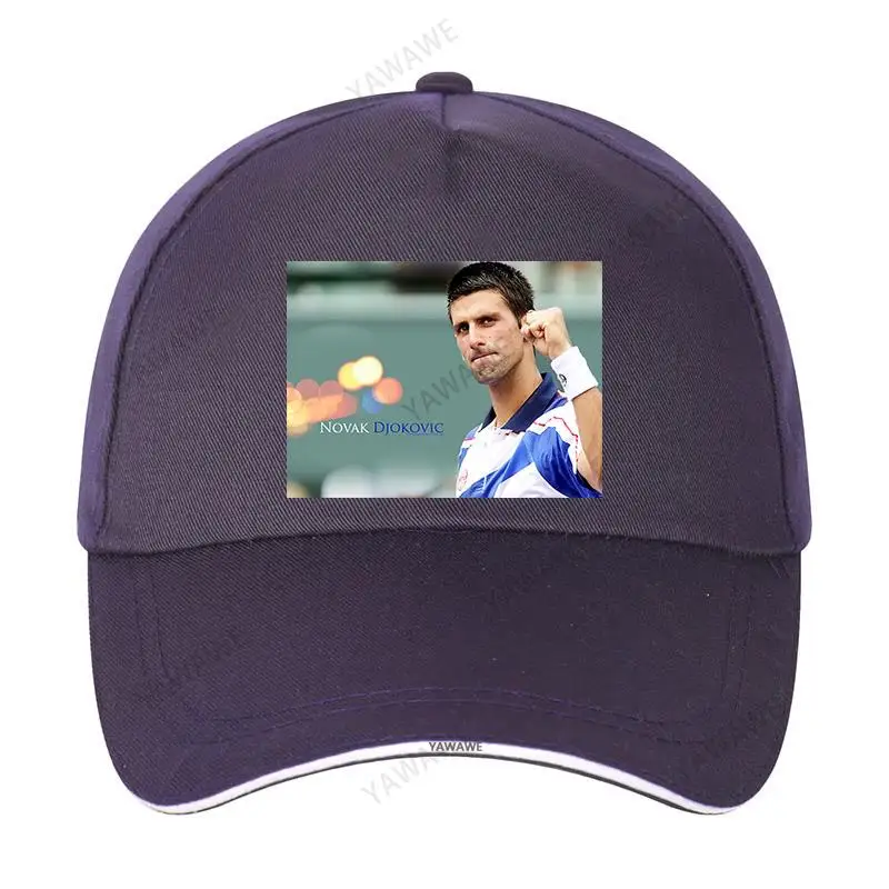 

Бейсболка Novak DJokovic для мужчин и женщин, Модная хлопковая однотонная Кепка от солнца, весна-лето