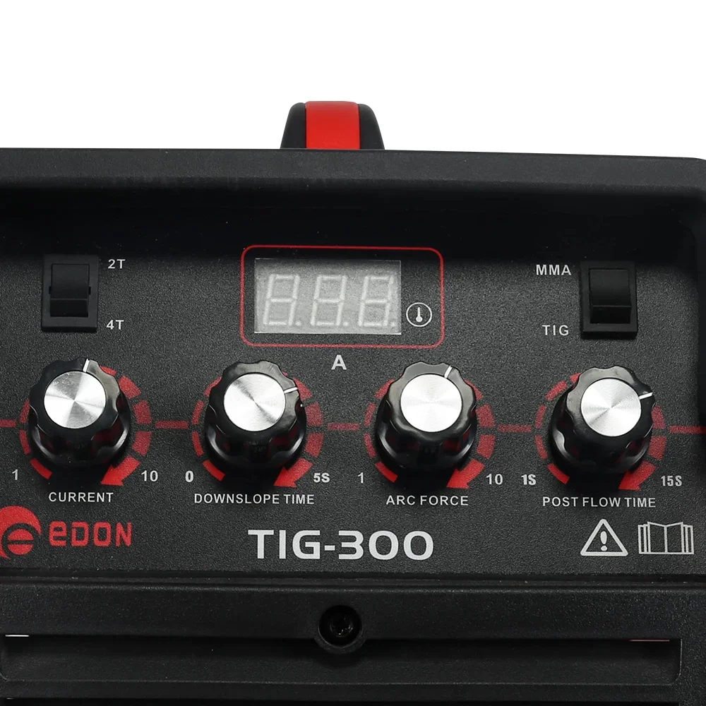 EDON TIG-300 220v аргон Tig Mma инверторный Сварочный аппарат