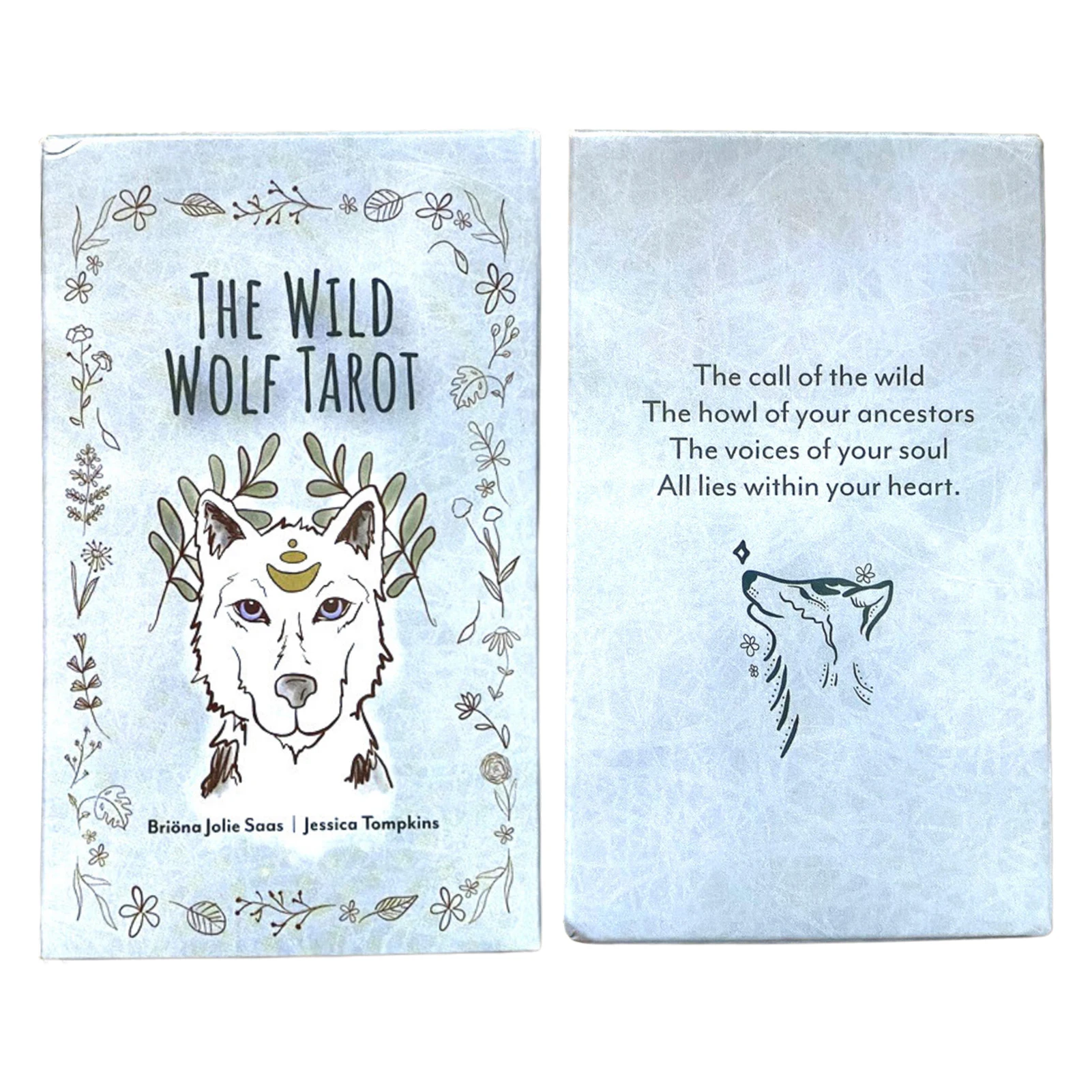 

Full English Wild Wolf Tarot Magic Cards Deck And Guidebook Read Fate Family Party Board Game Oracle Playing Cards Prophet Card