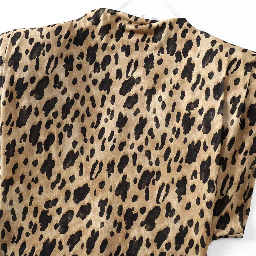 Женское платье с принтом в виде животных Zarb европейском и американском стиле