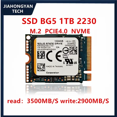 Toshiba Kioxia SSD BG5 1T NVMe