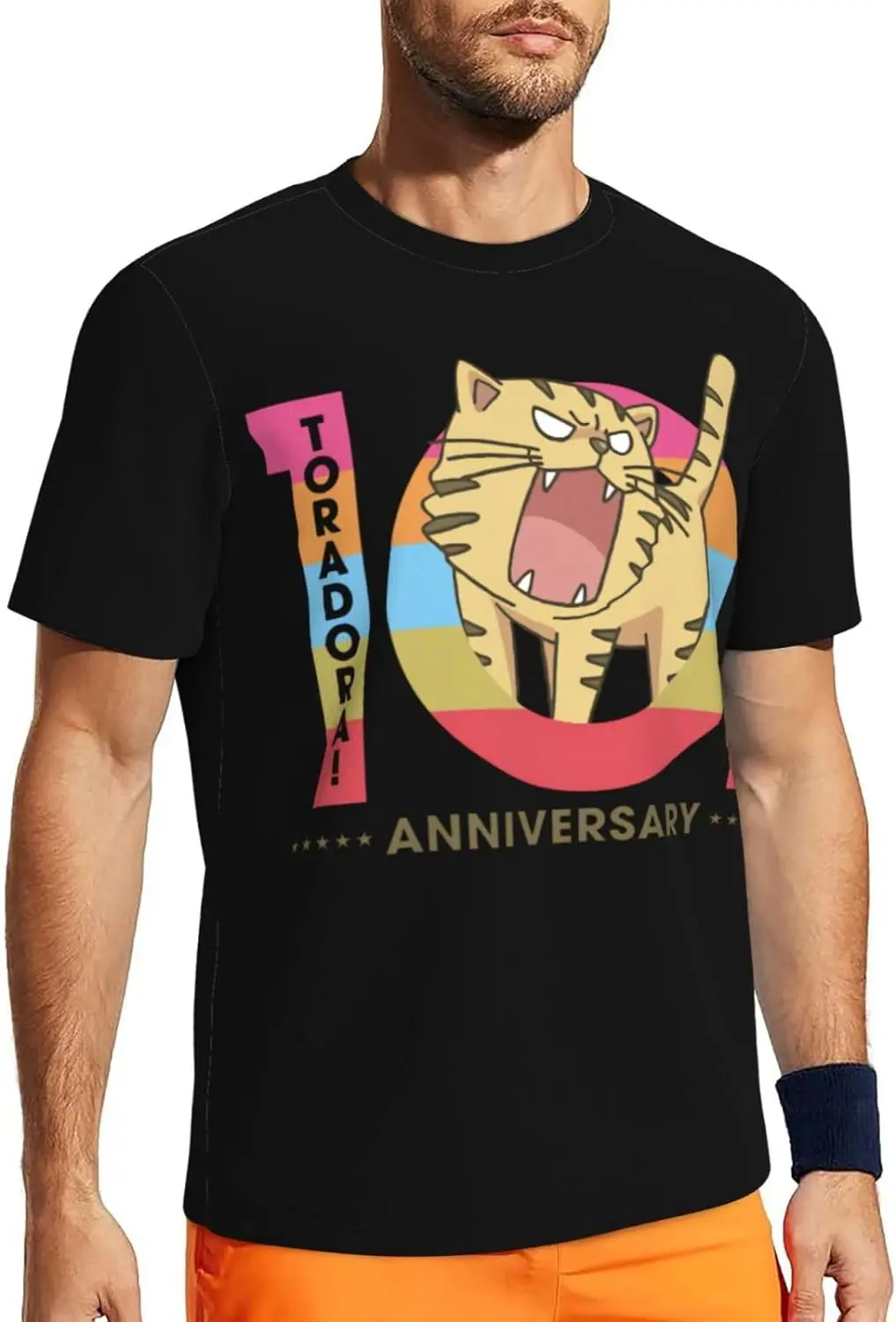 Аниме Торадора 10-летняя футболка мужские летние футболки с круглым вырезом