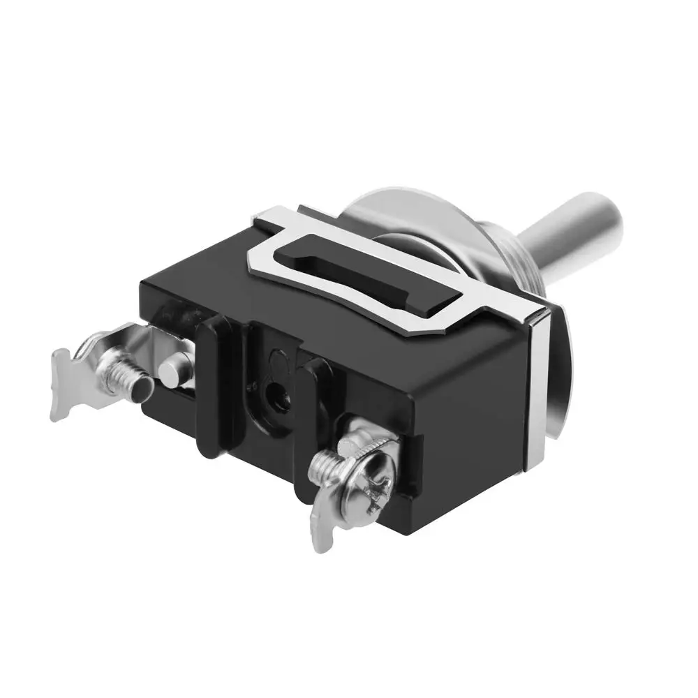 

5 шт. переключатель сверхмощный джойстик переключатель 15 А 250 в 20 А 125 в SPST 2-контактный переключатель вкл/выкл металлическая летучая мышь Водонепроницаемая Крышка для багажника автомобиля лодки