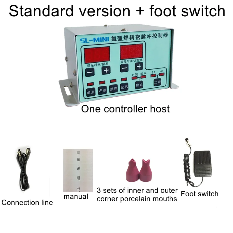 TIG welding machine modification cold welding machine pulse time controller stainless steel mold spot welding machine