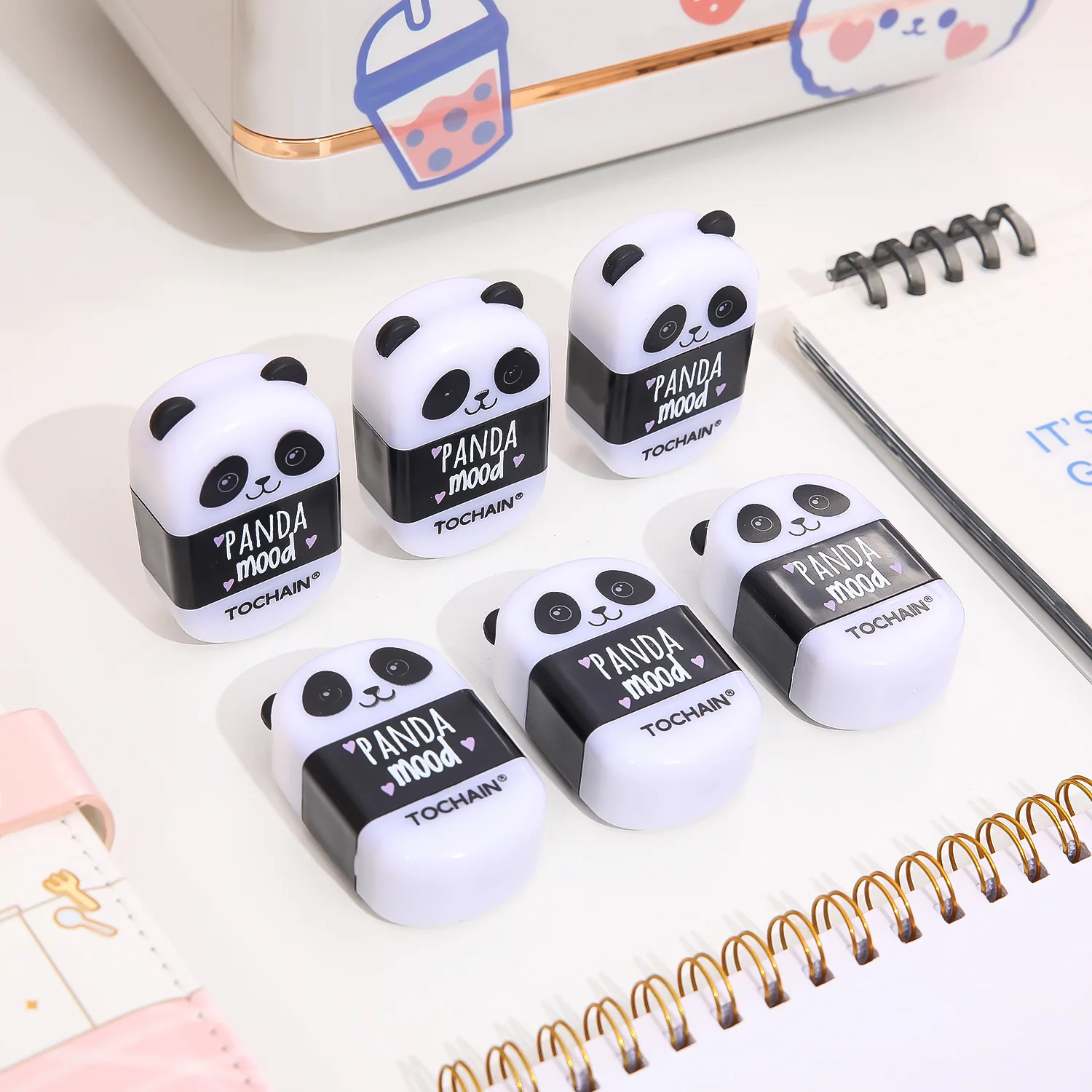Erasers With Sharpener Student Kids Prizes Stationery School Supply Cute Stationery