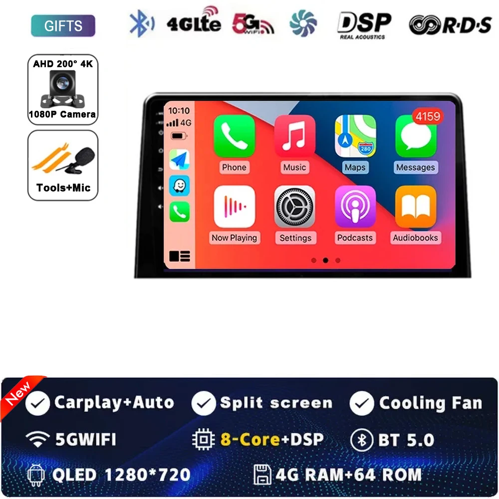 

Android 15 для Citroen Berlingo 2019 Peugeot Partner для Peugeot Rifter для Opel Combo Автомобильный радиоприемник Мультимедийный плеер Стерео GPS 4G