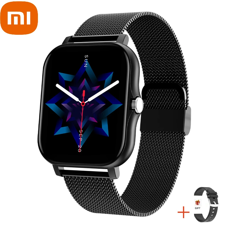 

XIAOMI Ladies Sport Bracelet Smart Watch Women Smartwatch Men Smartband Android IOS Waterproof Fitness Tracker Smart Clock Mens