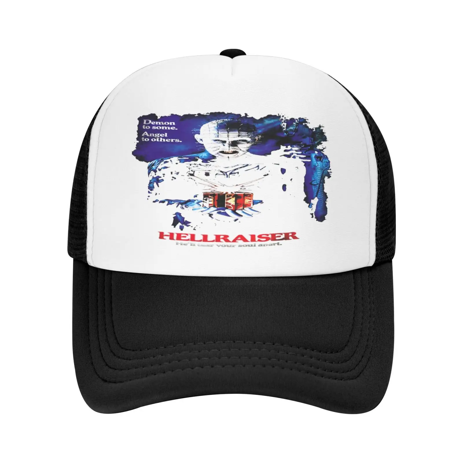 

Шапка «Монстр» Hellraiser Xs в стиле ужаса зомби 80-х, мужские кепки, кепки для гольфа, мужская Кепка, Женская кепка, мужские кепки, летняя ковбойска...