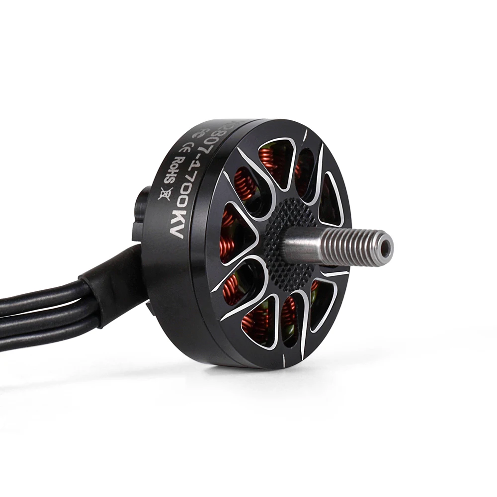 Бесщеточный двигатель 9IMOD X2807 1300/1500/кв 2-6S для гоночного дрона RC FPV