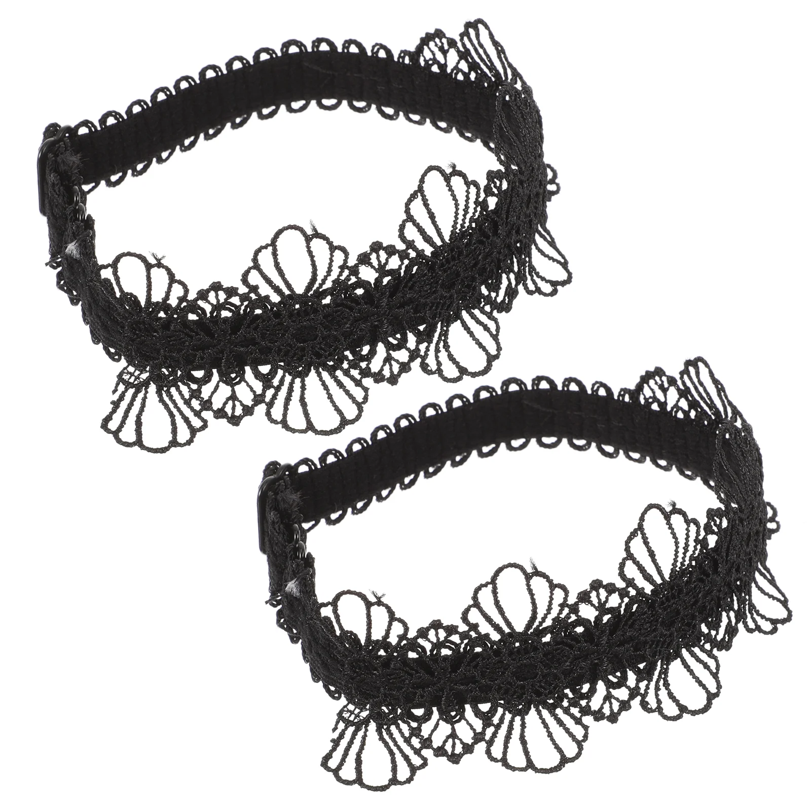 1 Pair Elastic High Heels Shoe Strap Anti Loose High Heels Ankle Lace Straps for Women