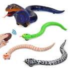 Змея с дистанционным управлением инфракрасный RC Naja кобра Viper с яйцом погремушка звериный трюк с животными страшные смешные игрушки для детей подарок