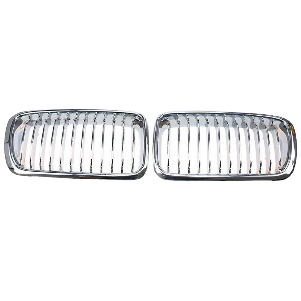 Фото 1 пара хромированной передней решетки для почек для BMW 7-Series E38 730IL/735I/725Tds/728I/750I седан 1994-2001, передняя решетка, ремонт №1