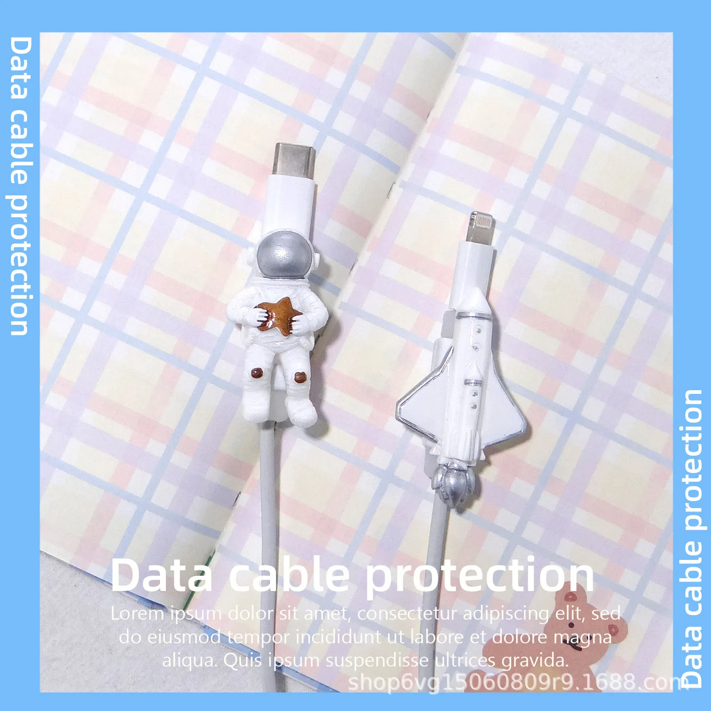 Новое поступление мультяшный USB-кабель для передачи данных защитный чехол iPhone 13