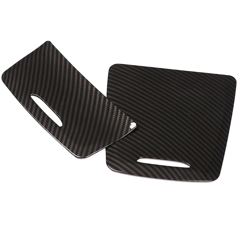 Автомобильная центральная консоль из углеродного волокна коробка для хранения