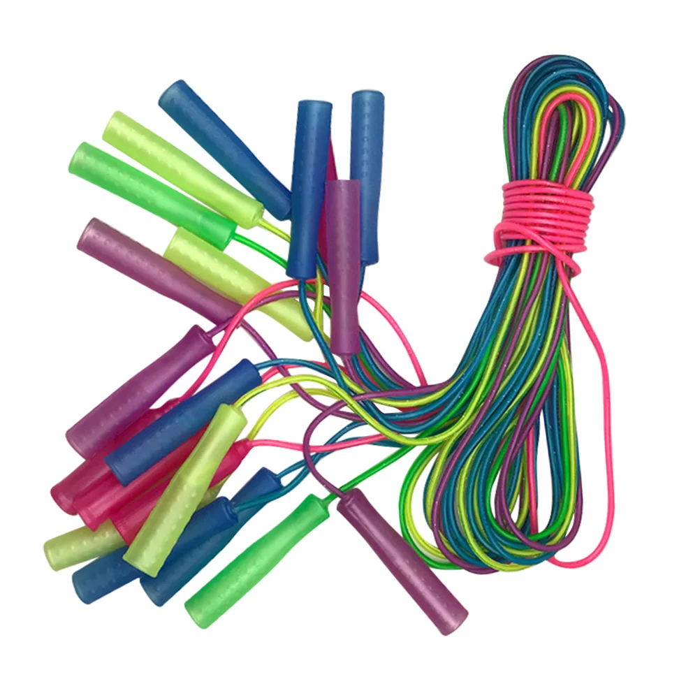 

10 Pcs Skipping Rope Kids Kids Jumprope Workout Ropes Stretch Skipits Women