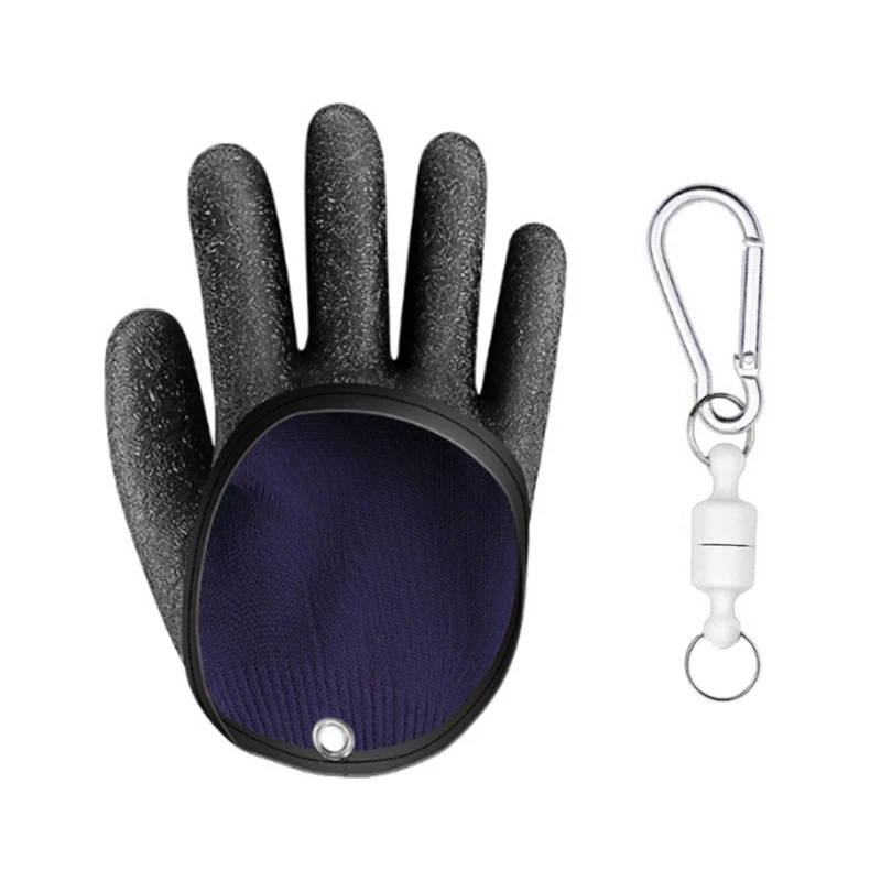 F1FD Рыболовные снасти Рыболовная профессия Левая правая рука перчатки с магнитом
