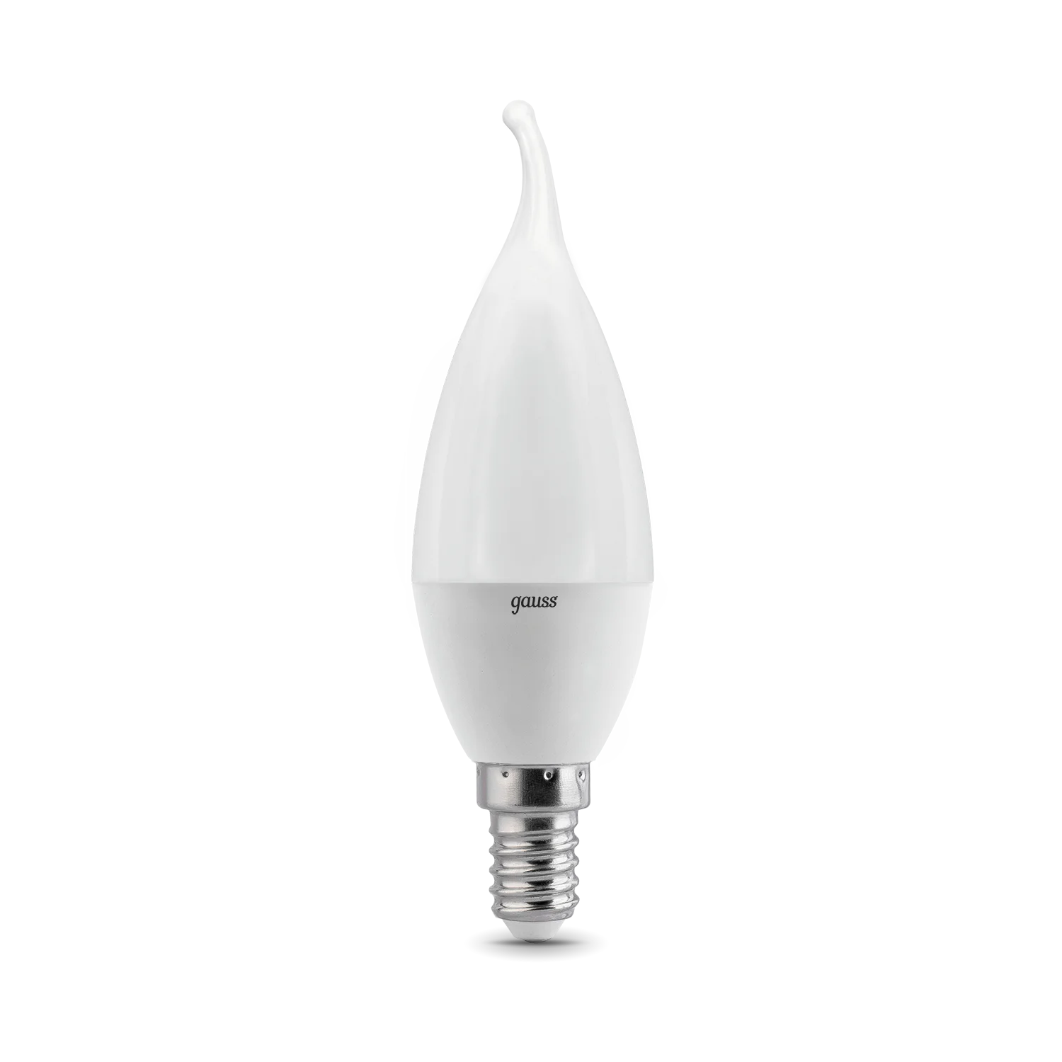 Упаковка ламп 10шт Gauss Свеча на ветру 9.5W 890lm 3000K E14 LED | Освещение