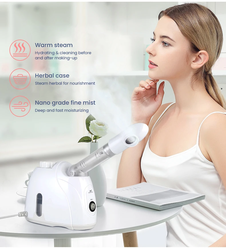 Kskin отпариватель для лица ароматерапия горячий спрей для лица увлажнитель для домашнего использования устройства для красоты отпариватель для лица глубокое очищение кожи лица