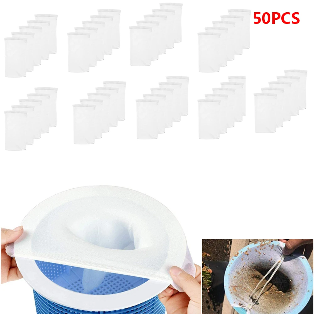 

30 шт., сетчатые нейлоновые Чехлы для фильтров и корзин