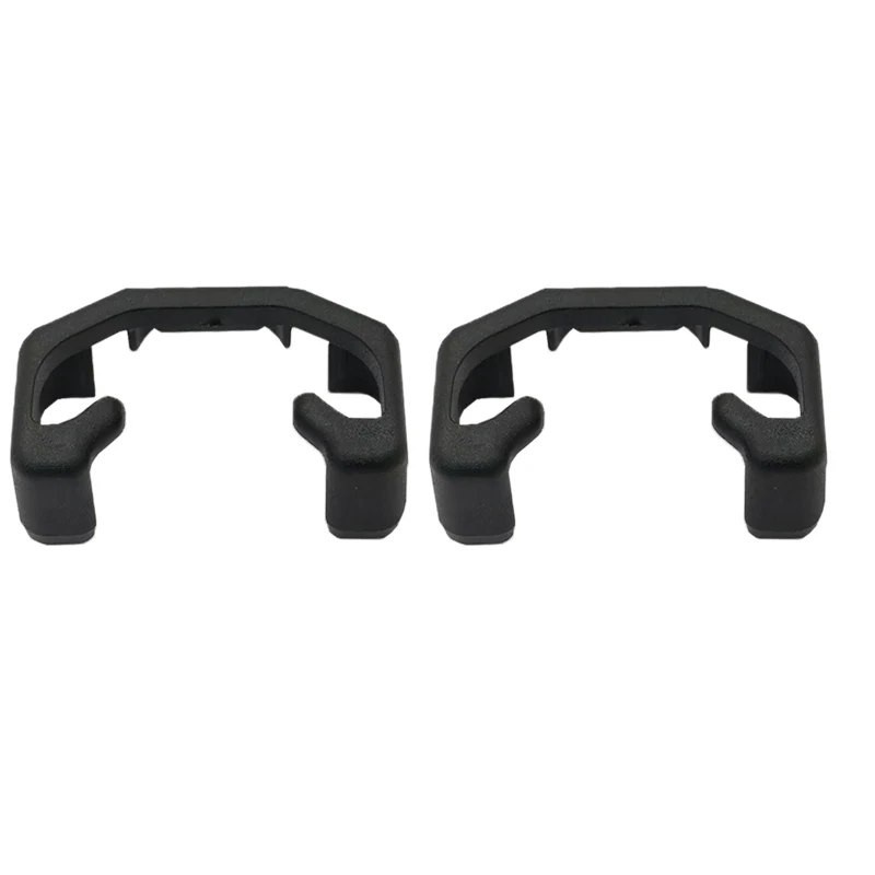 

2X передняя атласная черная направляющая для сиденья, крышка, зажим для скольжения для Tiguan Polo Q3 Q5 Skoda Yeti 5N0881347A, автомобильные аксессуары