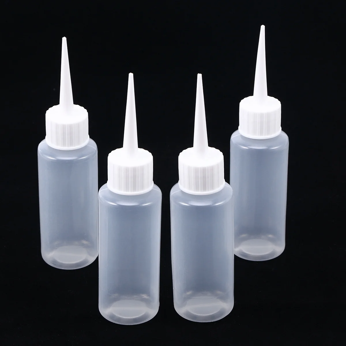 

Bottle Squeeze Bottles Glue Tip Precision Applicator Empty Dispense Liquid Needle Dye Storage Tie Color Hair Nose 50Ml