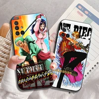 one piece japan anime phone cases for samsung a51 5g a31 a72 a21s a52 a71 a42 5g a20 a21 a22 4g a22 5g a20 a32 5g a11 coque