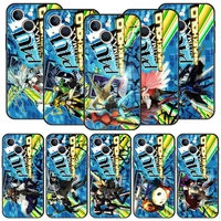 persona 4 anime luxury phone case for iphone 13 12 11 pro max mini 7 8 plus shell iphone x xr xs max se 2022 black cover fundas
