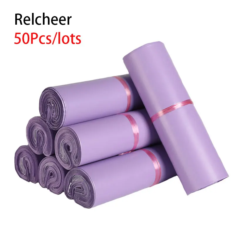 

Relcheer, пластиковый пакет для экспресс-доставки, 50 шт.
