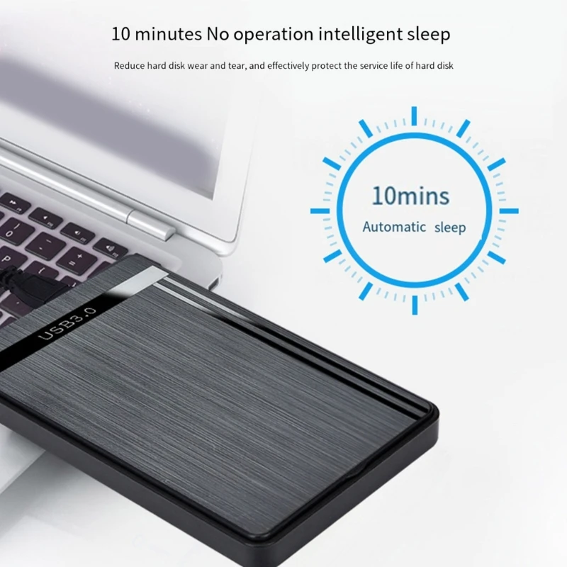 Для 2 5-дюймового жесткого диска USB3.0 SSD-корпус Внешний жесткий диск коробка для 5