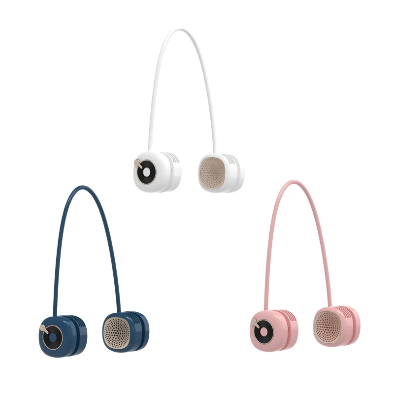 

CPDD Personal Cooling Fan Bladeless Neck Fan Summer Gift for Friends Family Kids