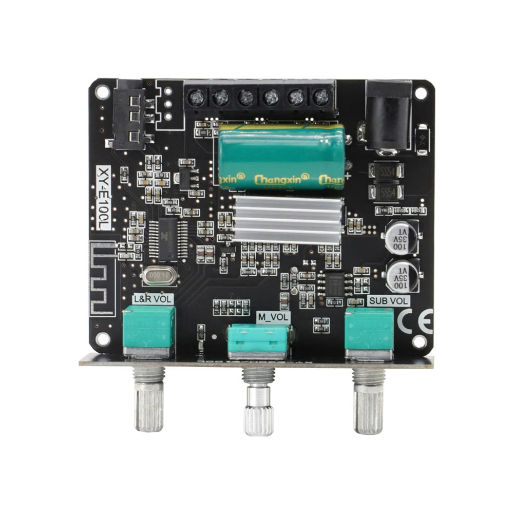 

XY-E100L 50Wx2+100W Amplifier Bluetooth-Compatible 5.1+AUX Stereo HiFi Modulator
