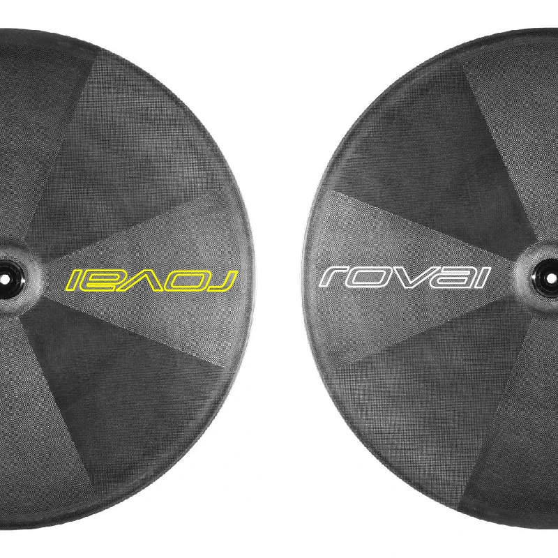 Pegatina de rueda de disco de carbono TT Track, calcomanías de rueda de triatlón para disco ROVAL 321