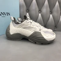 2022 new y2k new mixed white color platform height increasing shoes casual shoes sneakers all match sports casual shoes