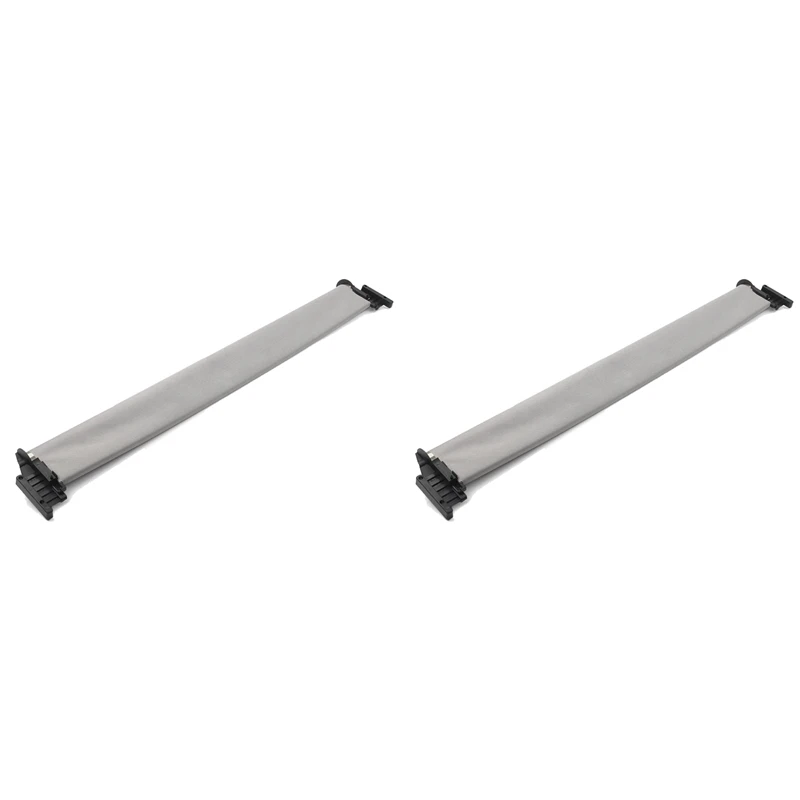 

2X For-BMW X1 F48 F45 F46 2007-2018 Car Sunroof Sunshade Skylight Curtains Assembly 54107391796 54107391797 Gray