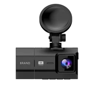dash camera 4k dashcam car dvr wifi gps 3 channel dash cam front and rear inside 3 lens 4k wifi 3 way dash cam