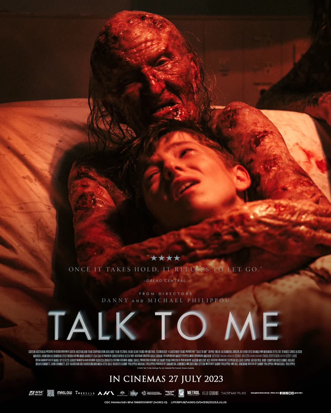 Популярный Ужасный фильм Talk to Me (2022) Шелковый плакат настенное искусство домашний