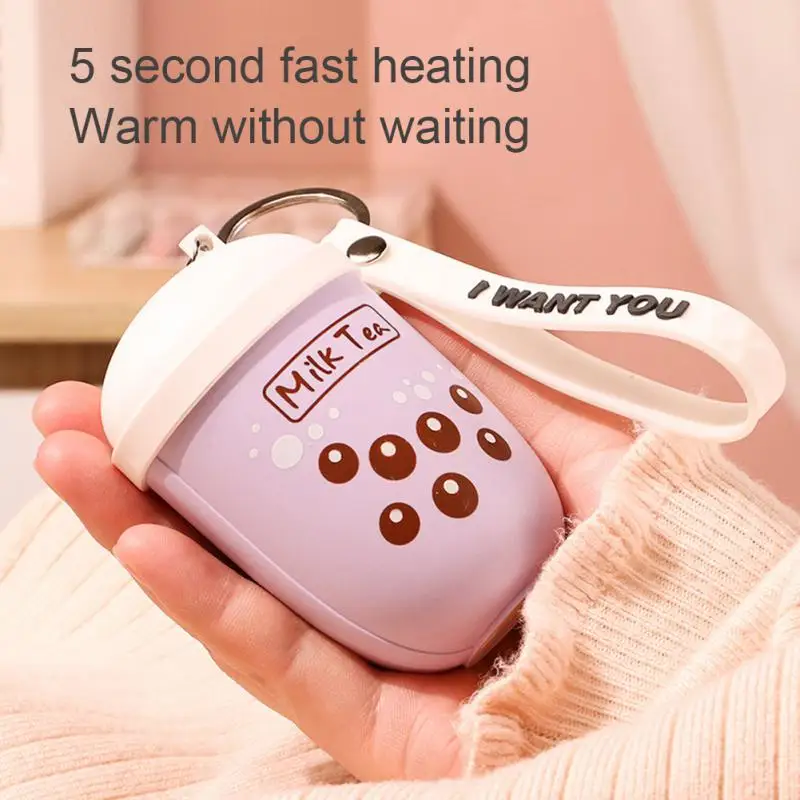 

Мини-обогреватель, легко носить с собой, подогреватель для рук, прибор, брелок, чашка для молока и чая, подогреватели для рук, креативная моде...