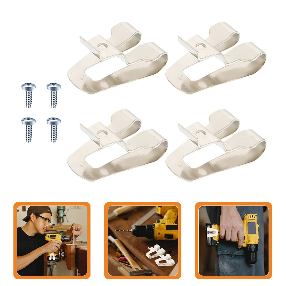 

Clip Hook Tool Belt Powerdrill Parts Hammer Screwsreplacement Holder Key Tools 20V Kit