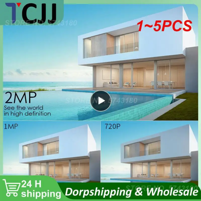 

1~5PCS Security Camera 2.4G WIFI Camera Outdoor PTZ Speed Wireless IP Camera CCTV 4X Digital Zoom Audio Network Surveillance CAM